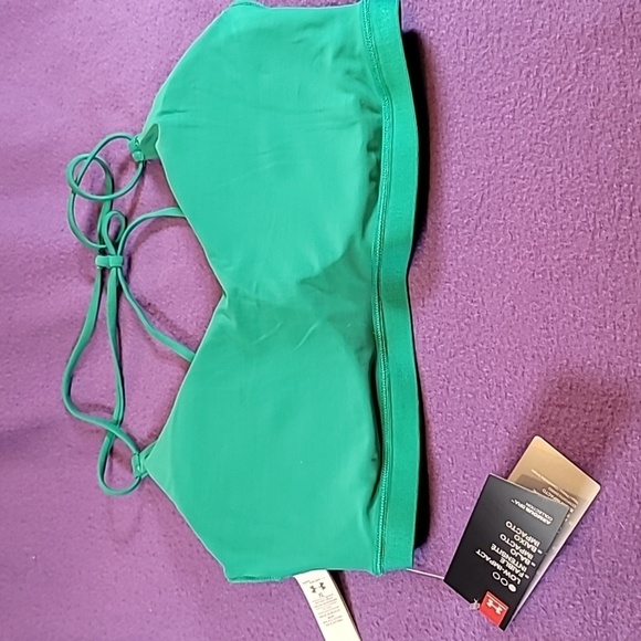 0728. NWTs ~ Under Armour ~ Low Impact ~ Yoga- Pilates-Hiking ~ Removable Pads~ - Picture 10 of 11